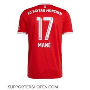 Bayern Munich Sadio Mane #17 Hemma Matchtröja 2022-23 Kortärmad
